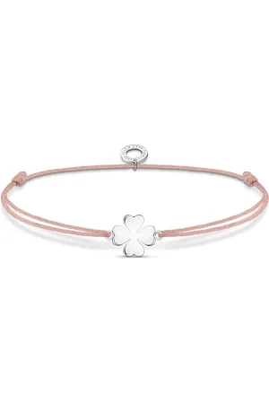 Thomas Sabo Bracelet Little Secret cloverleaf beige
