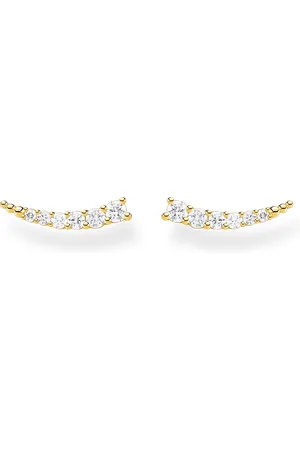 Thomas Sabo Ear climber white stones gold white