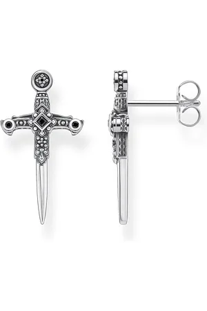 Thomas Sabo Ear studs swords black