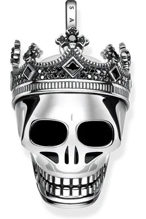 Thomas Sabo Pendant skull crown black
