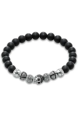 Thomas Sabo Bracelet skull black