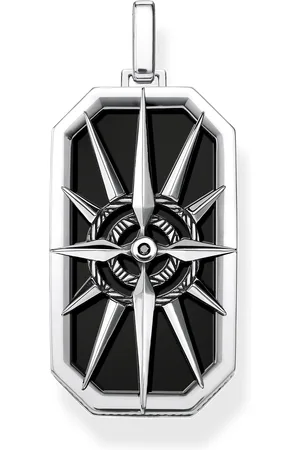 Thomas Sabo Pendant compass star black black