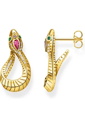 Thomas Sabo Earrings snake gold multicoloured