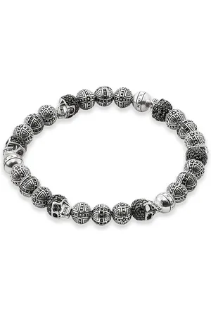 Thomas Sabo Bracelet cross and skull black