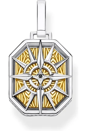 Thomas Sabo Pendant compass gold multicoloured