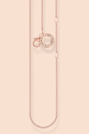 Thomas Sabo Charm necklace rose gold rose gold-coloured