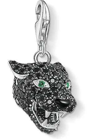 Thomas Sabo Charm pendant Black Cat black