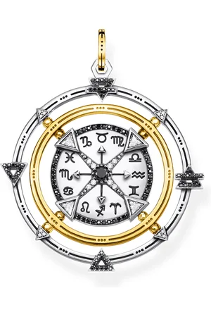 Thomas Sabo Pendant amulet elements of nature black-gold multicoloured