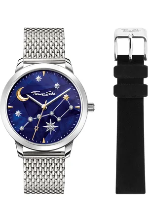 Thomas Sabo Women’s watch spirit cosmos starry sky silver blue