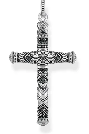 Thomas Sabo Pendant Maori cross small black