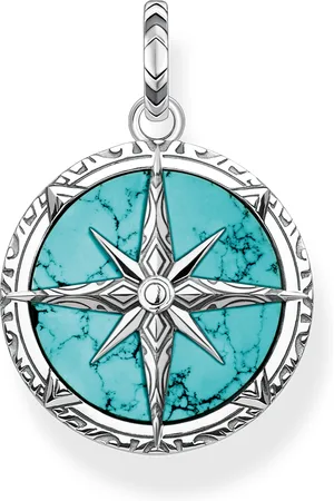 Thomas Sabo Pendant compass turquoise turquoise
