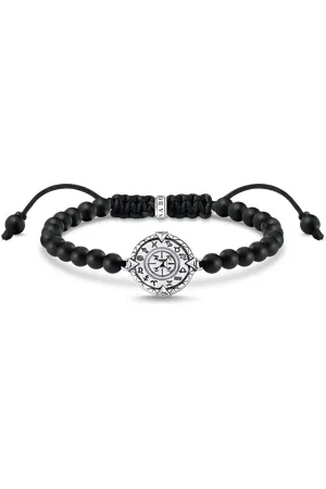 Thomas Sabo Bracelet Elements of Nature silver black