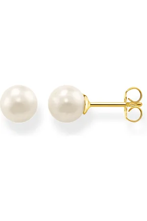 Thomas Sabo Ear studs pearl gold white