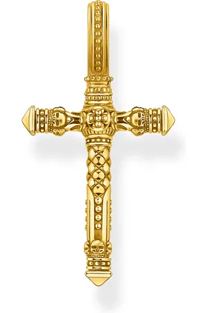 Thomas Sabo Pendant cross gold yellow gold coloured