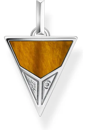 Thomas Sabo Pendant pyramid with black onyx beads and tiger
