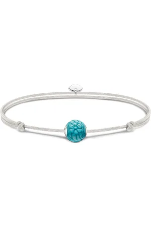 Thomas Sabo Bracelet Karma Secret with turquoise howlite Bead turquoise