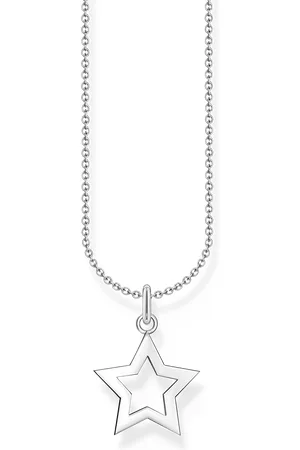 Thomas Sabo Silver necklace with star pendant silver-coloured