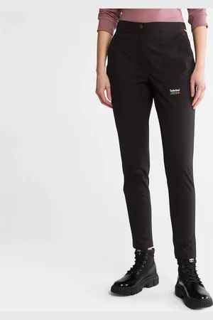 Woven Joggers for Women in Black