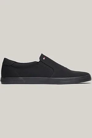 Tommy Hilfiger Embossed Logo Slip-On Trainers