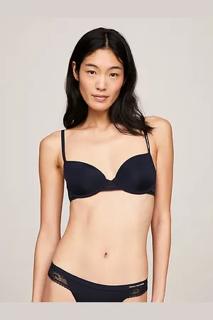 Tommy Hilfiger Lace Trim Balconette Underwired Bra