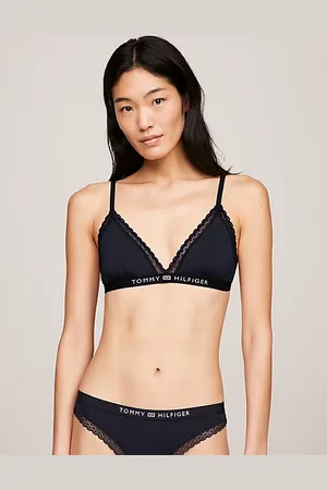 Tommy Hilfiger Lace Unlined Triangle Bra