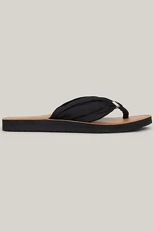 Tommy Hilfiger TH Monogram Plaque Flip-Flops