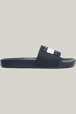 Tommy Hilfiger Embossed Logo Pool Slides