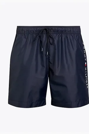 Tommy Hilfiger Plus Original Drawstring Mid Length Swim Shorts