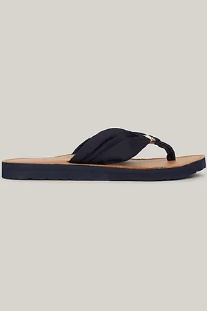 Tommy Hilfiger TH Monogram Plaque Flip-Flops