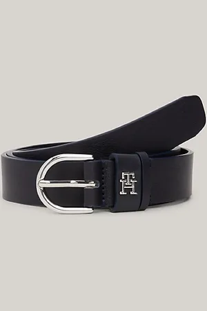 Tommy Hilfiger Essential Rounded Buckle Leather Belt