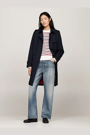 Tommy Hilfiger Water Repellent Slim Trench Coat