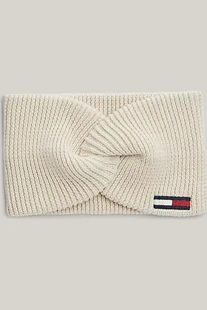 Tommy Hilfiger Elongated Flag Twist Headband