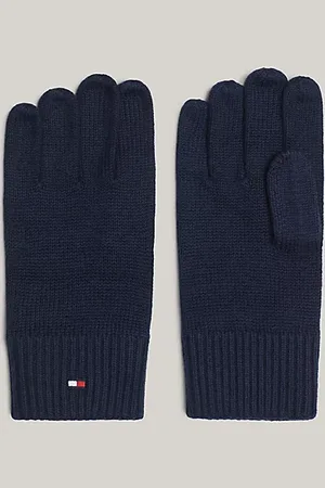 Tommy Hilfiger Hilfiger Flag Embroidery Gloves with Cashmere