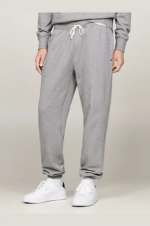 Tommy Hilfiger Flag Embroidery Cuffed Leg Joggers