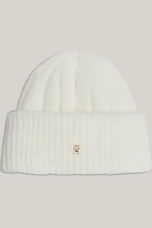 Tommy Hilfiger TH Monogram Beanie With Alpaca