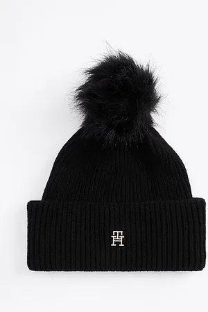 Tommy Hilfiger Chic Pom Pom Beanie