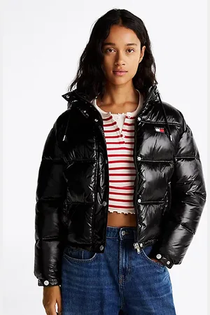 Tommy Hilfiger Shiny Hooded Puffer Jacket