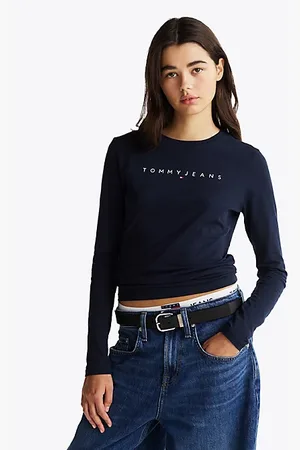 Tommy Hilfiger Logo Long Sleeve Slim T-Shirt