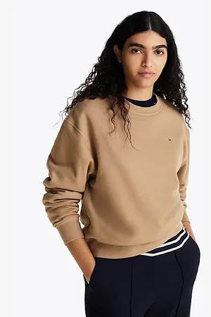 Tommy Hilfiger Flag Embroidery Crew Neck Sweatshirt