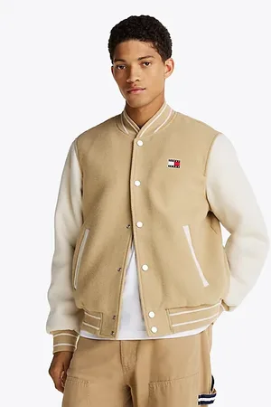 Tommy Hilfiger Relaxed Varsity Jacket With Wool