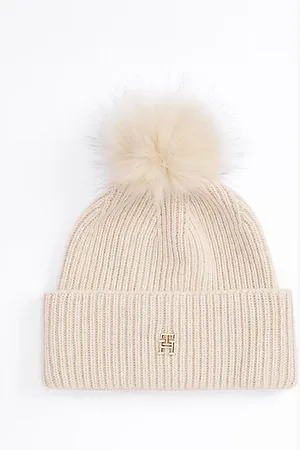 Tommy Hilfiger Chic Pom Pom Beanie