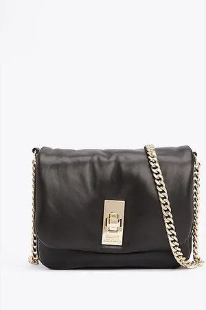 Tommy Hilfiger Chain Strap Soft Leather Crossbody Bag