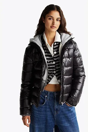 Tommy Hilfiger High-Shine Puffer Jacket