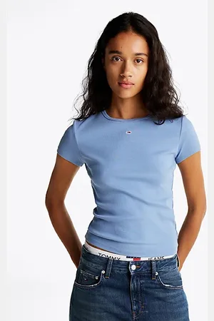 Tommy Hilfiger Ribbed Slim Round Neck T-Shirt