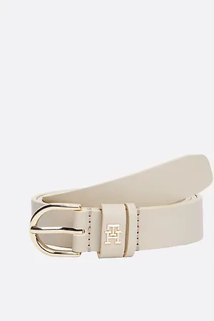 Tommy Hilfiger Essential TH Monogram Leather Belt