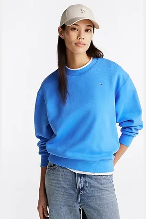 Tommy Hilfiger Flag Embroidery Crew Neck Sweatshirt