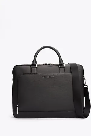 Tommy Hilfiger TH Business Leather Laptop Bag