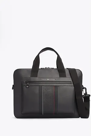 Tommy Hilfiger Metal Logo Laptop Bag
