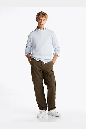 Tommy Hilfiger Satin Relaxed Cargo Trousers