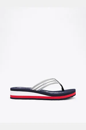 Tommy Hilfiger Signature Logo Flip-Flops